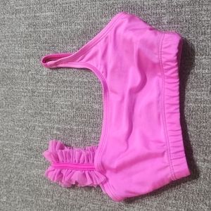 Natalie Dance Wear Pink Top Size IC
